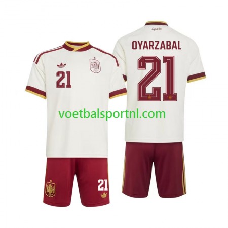 Spanje Mikel Oyarzabal 21 Kind Uit Tenue World Cup 2026